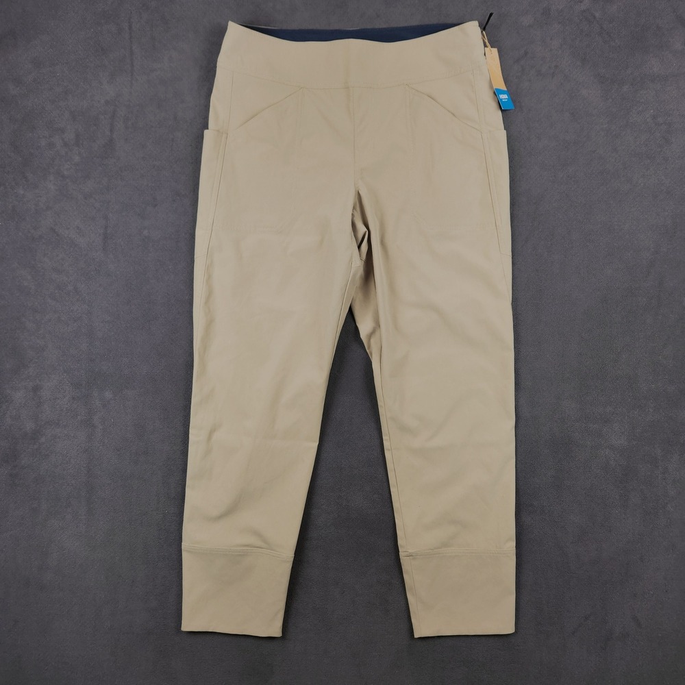 Hoka Transport Pant Womens XL Dune Tan‎ Hiking Travel Lightweight 1128265 NEW